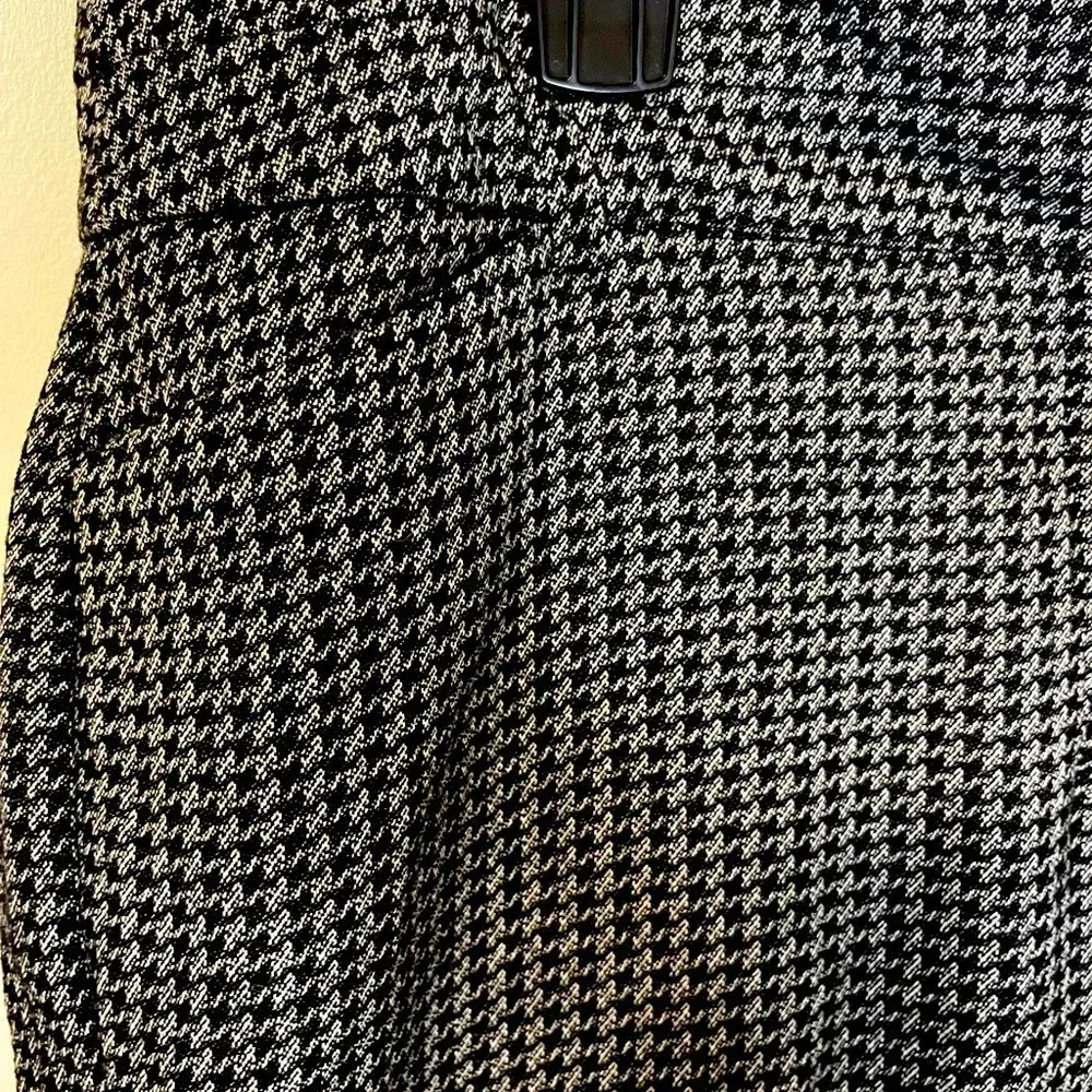 Plus size wide leg black and grey dress pants size 14 business to dinner - Picture 3 of 16